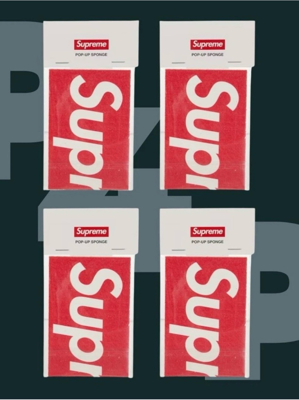 Supreme Pop-Up Sponge (Set of 4)